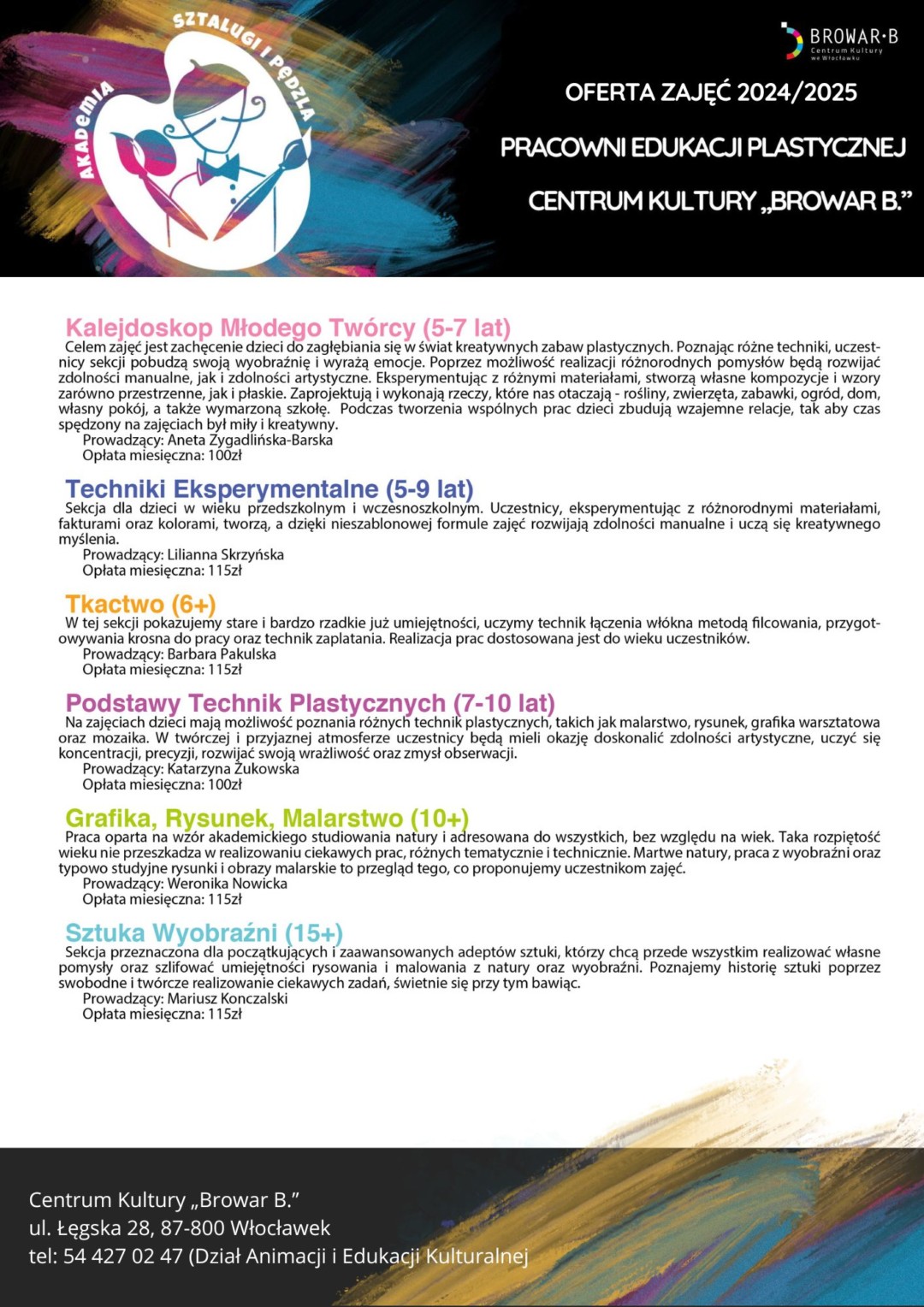 Niebieska i Zielona Nowoczesna Rehabilitacja Ulotka