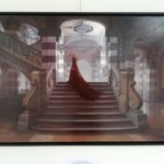 Christophe Vacher (USA) Moonlight Ghost, 19x13,9 cm, akryl na płycie
