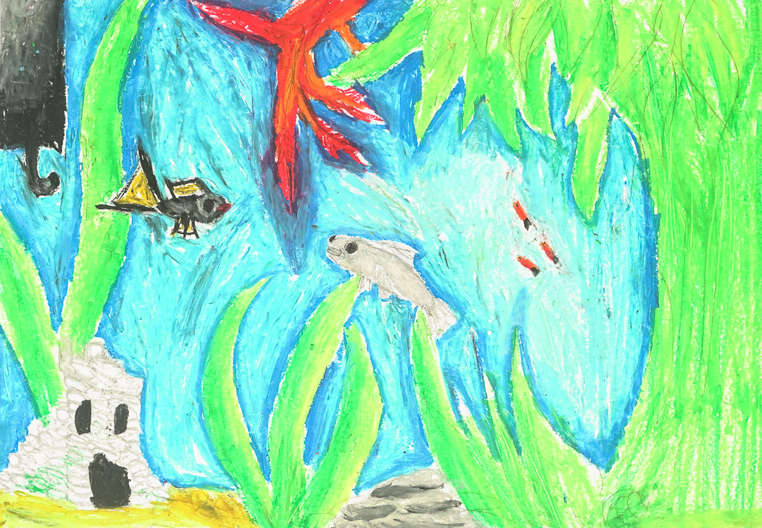 Gabriela Idryan  (11 lat), Grafika malarstwo i rysunek