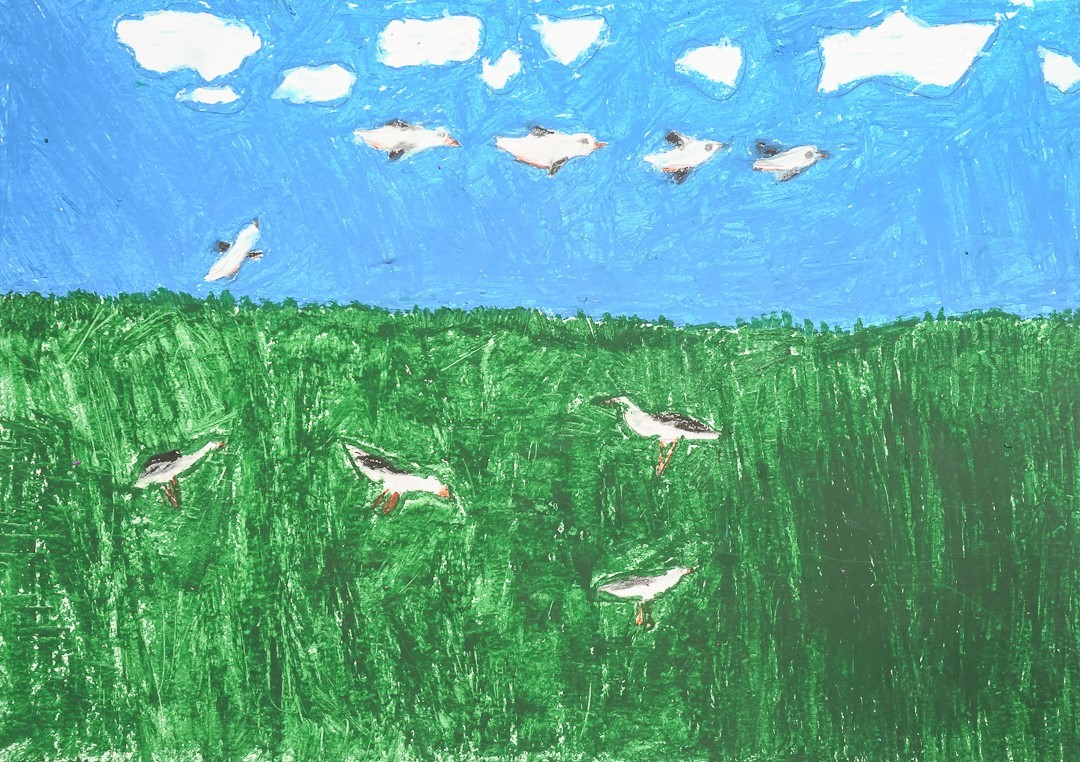 Zosia Garnys (10 lat), Grafika malarstwo i rysunek