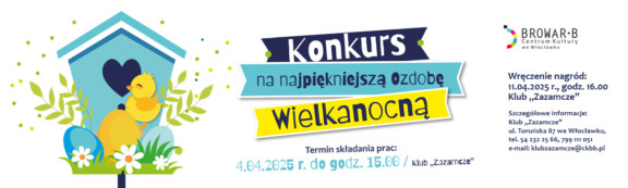slajder 1920 x575 ckbb Konkurs Wielkanocny