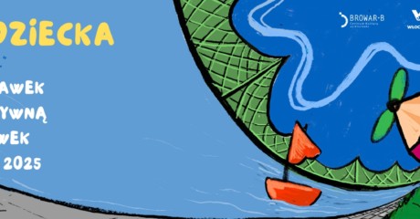 Blue and Red Playful World Children's Day Poster (1920 x 1080 px) (1920 x 575 px)